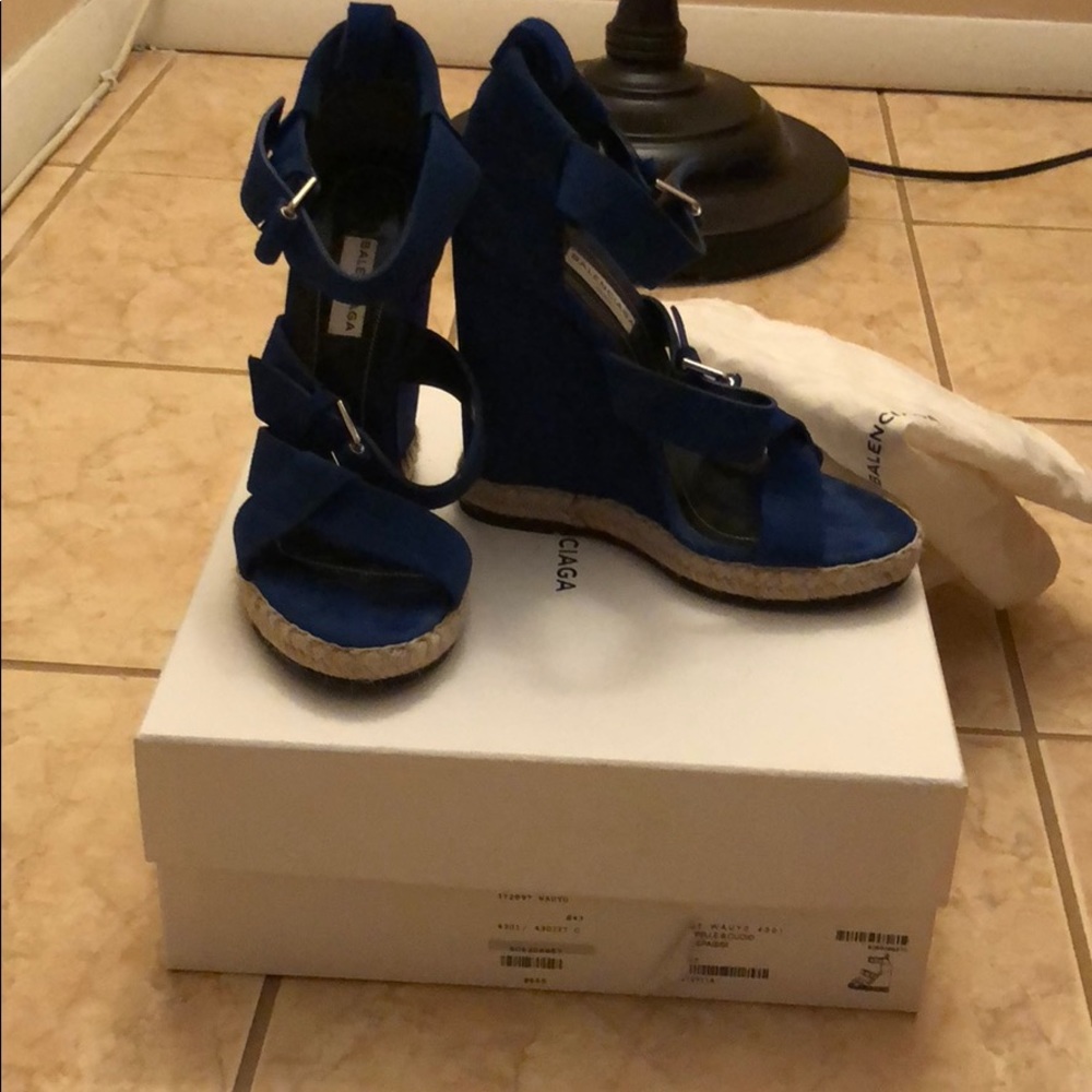 Balenciaga wedge sandals